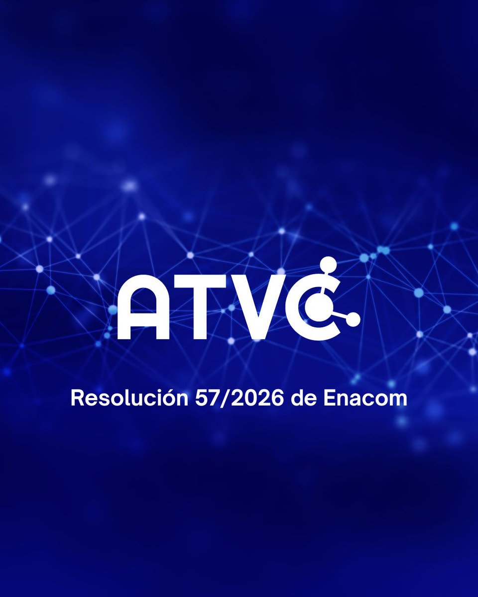 Asociación Argentina TIC, Video & Conectividad tweet media