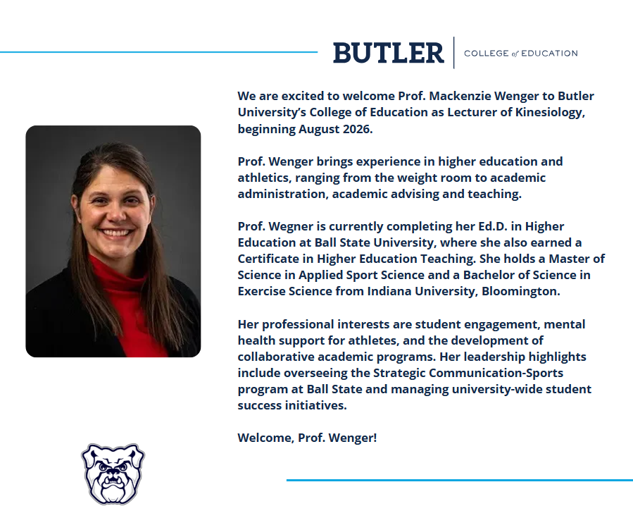 Butler COE tweet media