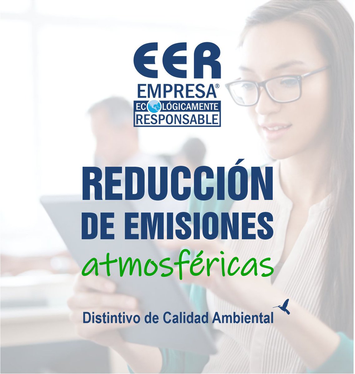 #DistintivoEER Reducción de emisiones atmosféricas. ✅