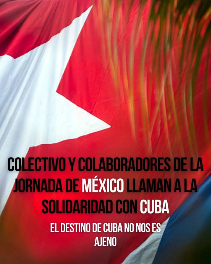 🇲🇽🇨🇺"Hacemos un firme llamado a la solidaridad con el pueblo cubano. Respaldamos y convocamos a apoyar todas las acciones gubernamentales o ciudadanas que se emprendan con el fin de proteger el bienestar, la integridad y la dignidad humanas en Cuba."
#Matanzas