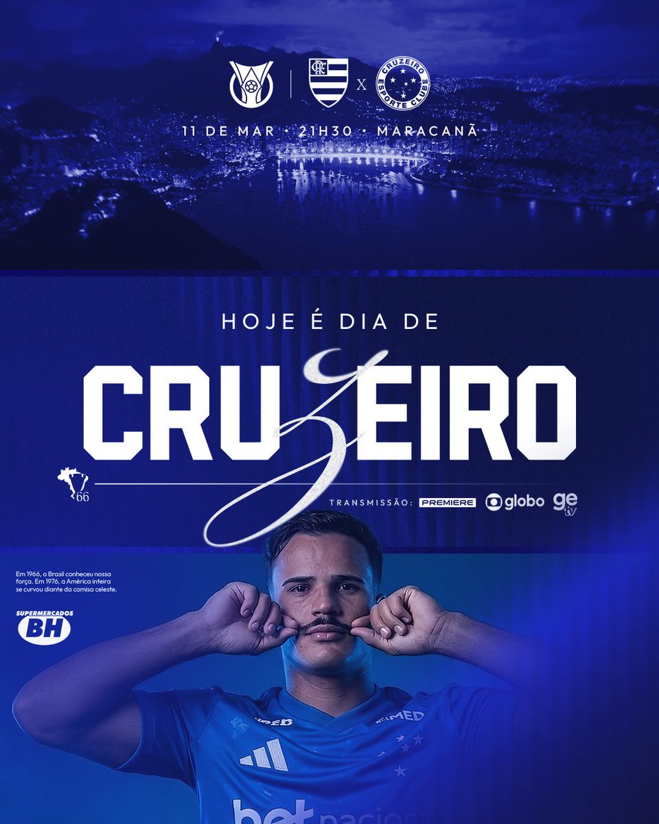 Cruzeiro's tweet photo. HOJE TEM CRUZEIROOOO!!! NO MARACANÃ, O CRUZEIRO ENFRENTA O FLAMENGO E VAI EM BUSCA DA VITÓRIA!!! 🦊

#FLAxCRU #PáginasHeroicas https://t.co/pyvucsKMAZ