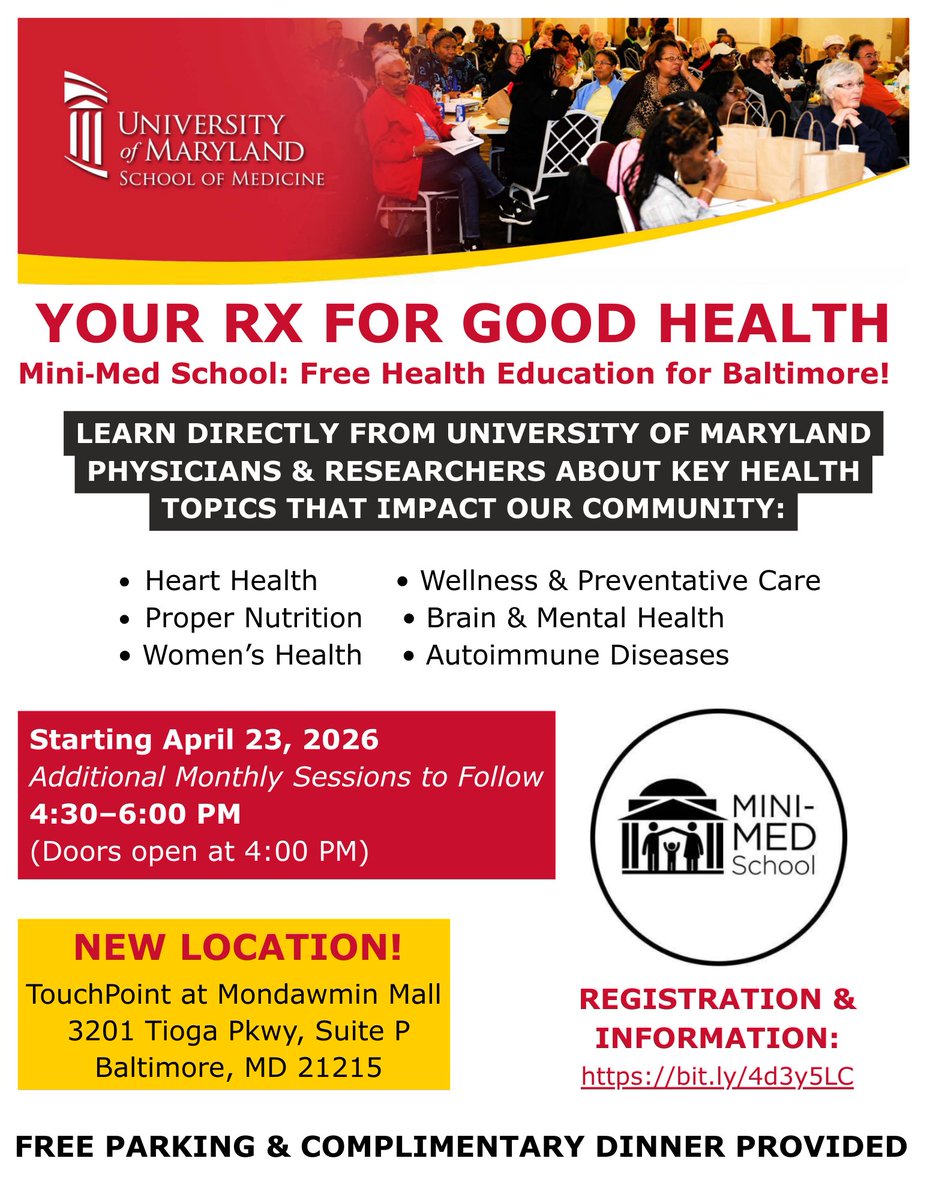 University of Maryland School of Medicine tweet media