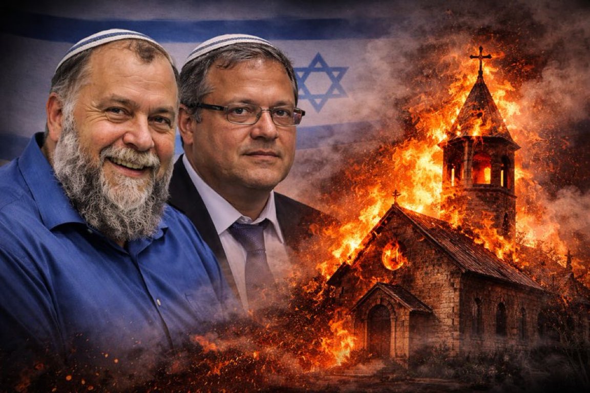 “Churches in Israel must be burned, to eradicate idolatry.”

— Bentzi Gopstein, advisor to Ben-Gvir