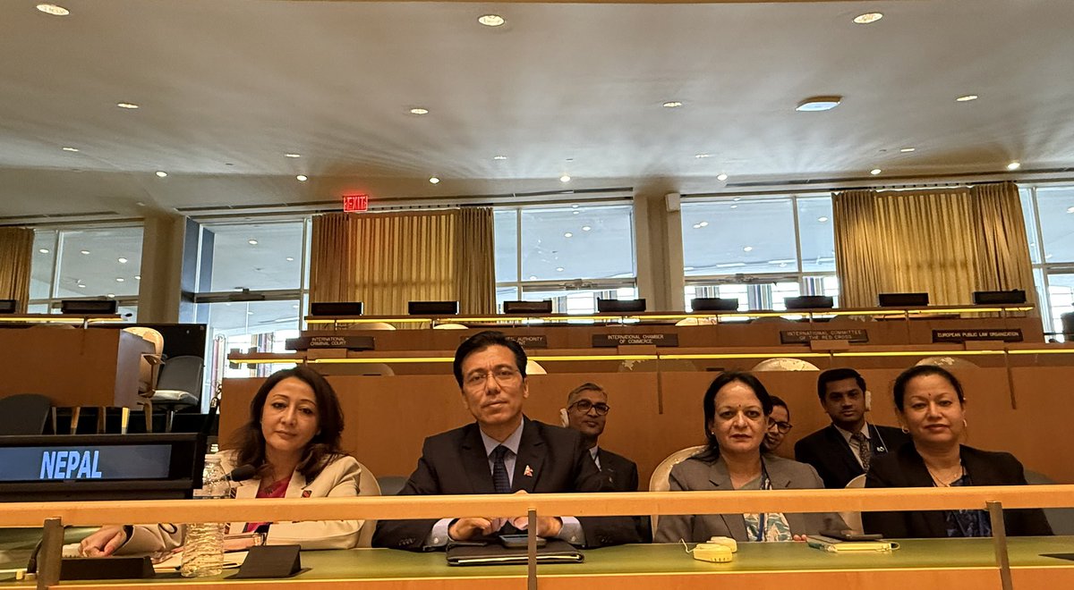 Nepal Mission to the UN tweet media