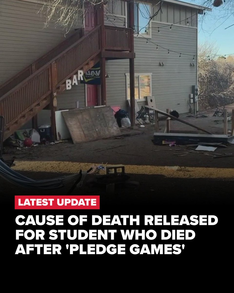 12News's tweet photo. 18-year-old Colin Martinez died of alcohol poisoning after a night of "pledge games" at an NAU fraternity, according to a newly-released autopsy. His BAC was 0.425% — more than five times the legal limit to drive: https://t.co/GsAX6VjoU6 https://t.co/UfBN0GiSfv