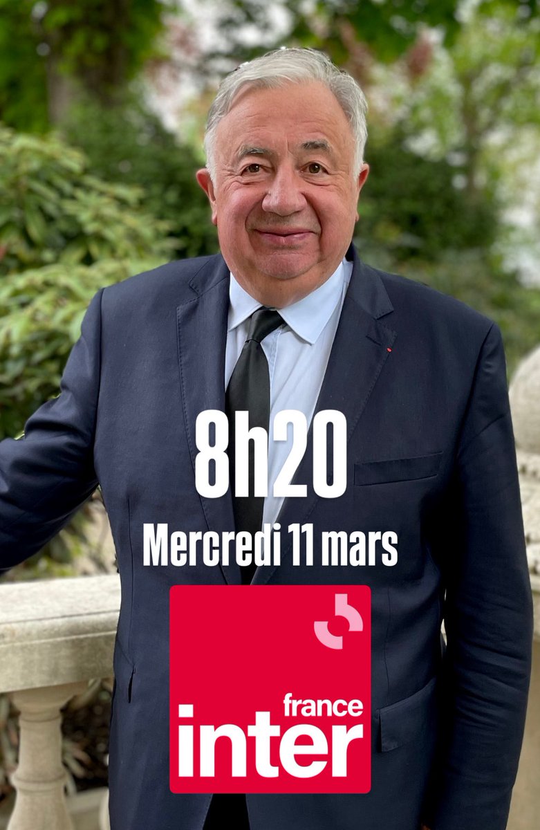 Gérard Larcher tweet media