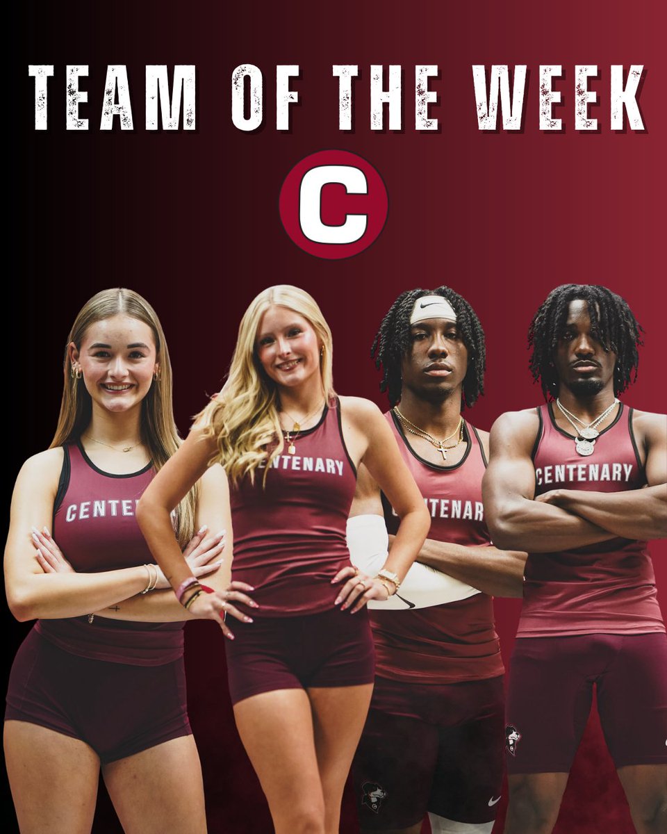 Centenary Athletics tweet media