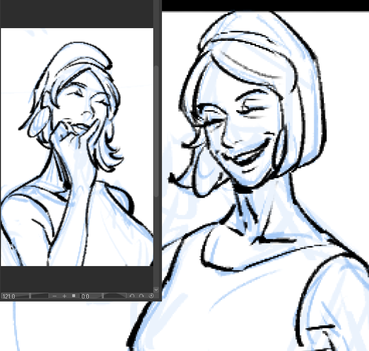 why do I draw this in so low resolution OMFG everything become pixel ...
