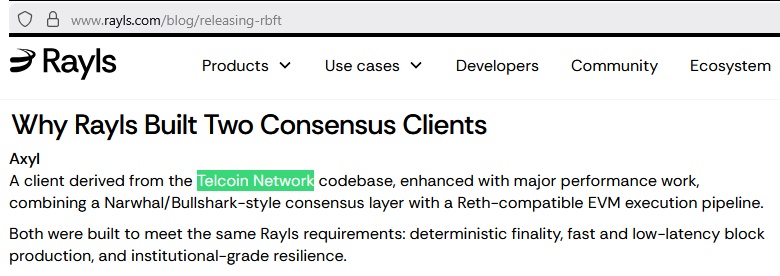 You know you've created something valuable when other projects borrow from your codebase.

#Telcoin #Telfam $TEL #crypto
