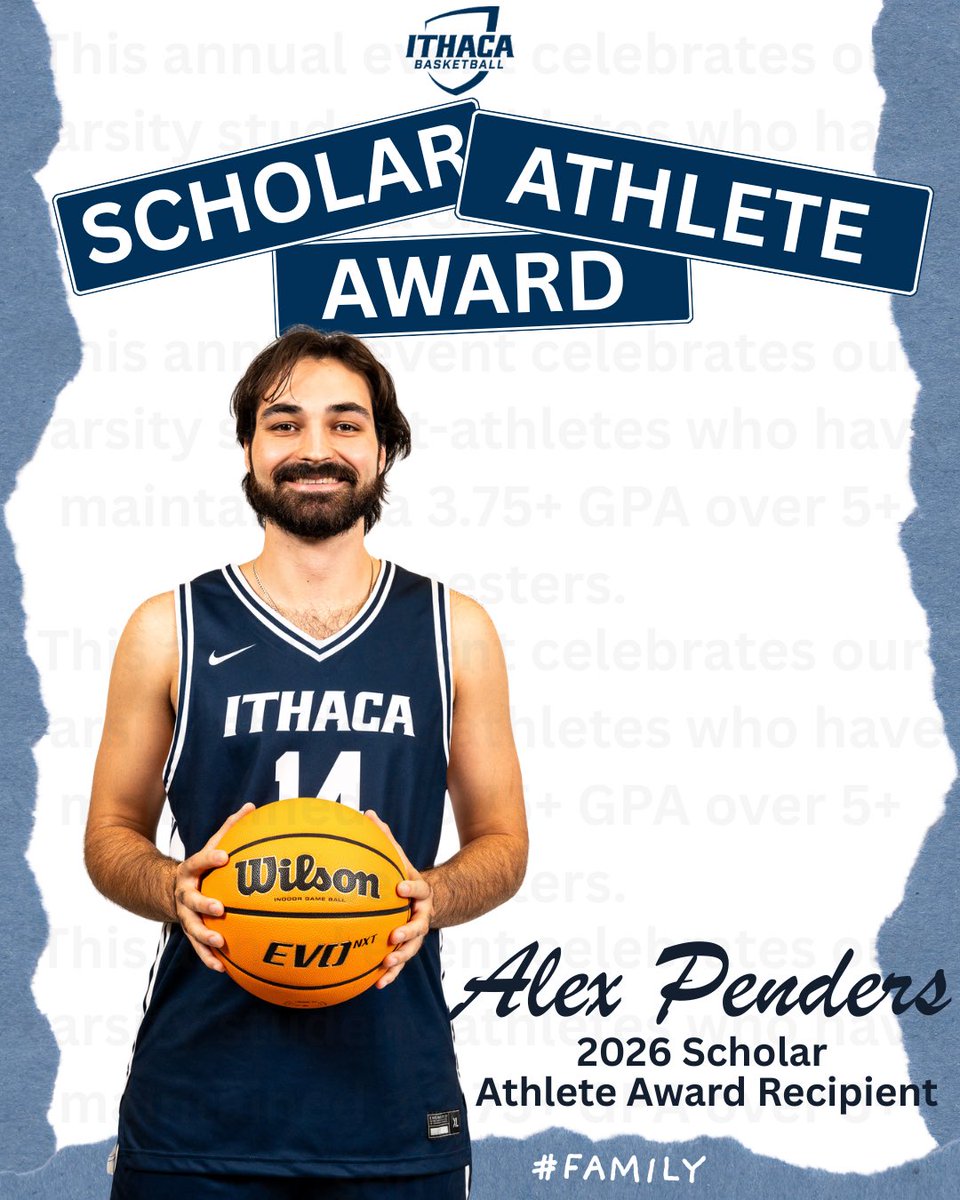 Ithaca Men's Basketball tweet media