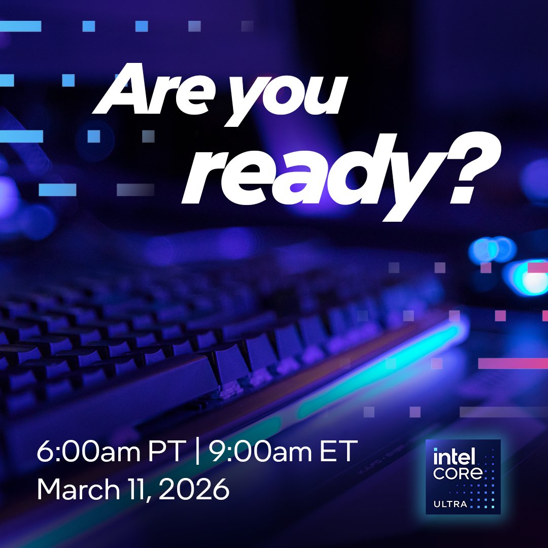 Intel Technology tweet media