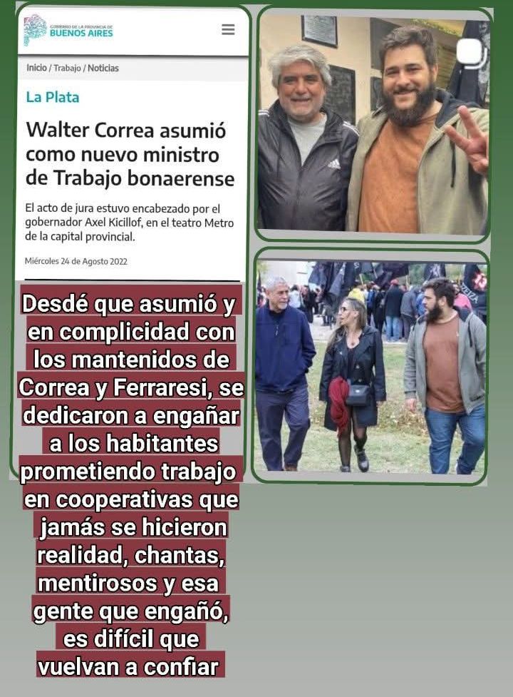 pherro_j's tweet photo. En vez de cuidar la imagen de @Kicillofok sus asesores @Carli_Bianco @CrisAlvarezRod @magariovero lo mandan al muere, los militantes no queremos personas Inés crupulosas ni mantenidos por @jorgeferraresi y Correa. Respeten a @MarioSeccoOK y @DiazPerezDario en Lanús están con AK https://t.co/BWeDe96fK1