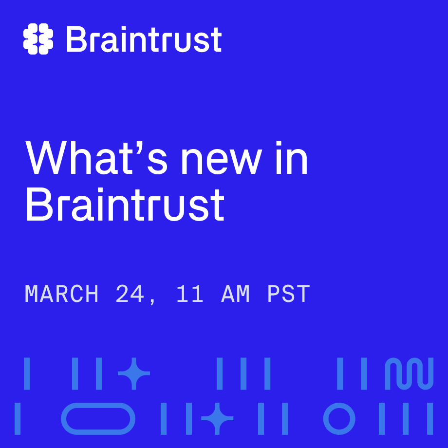 Braintrust tweet media