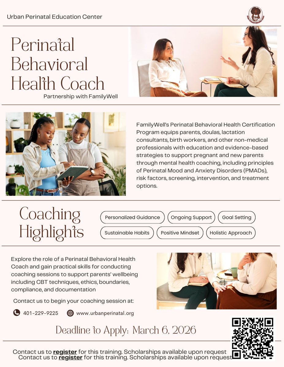 Urban Perinatal Education Center tweet media