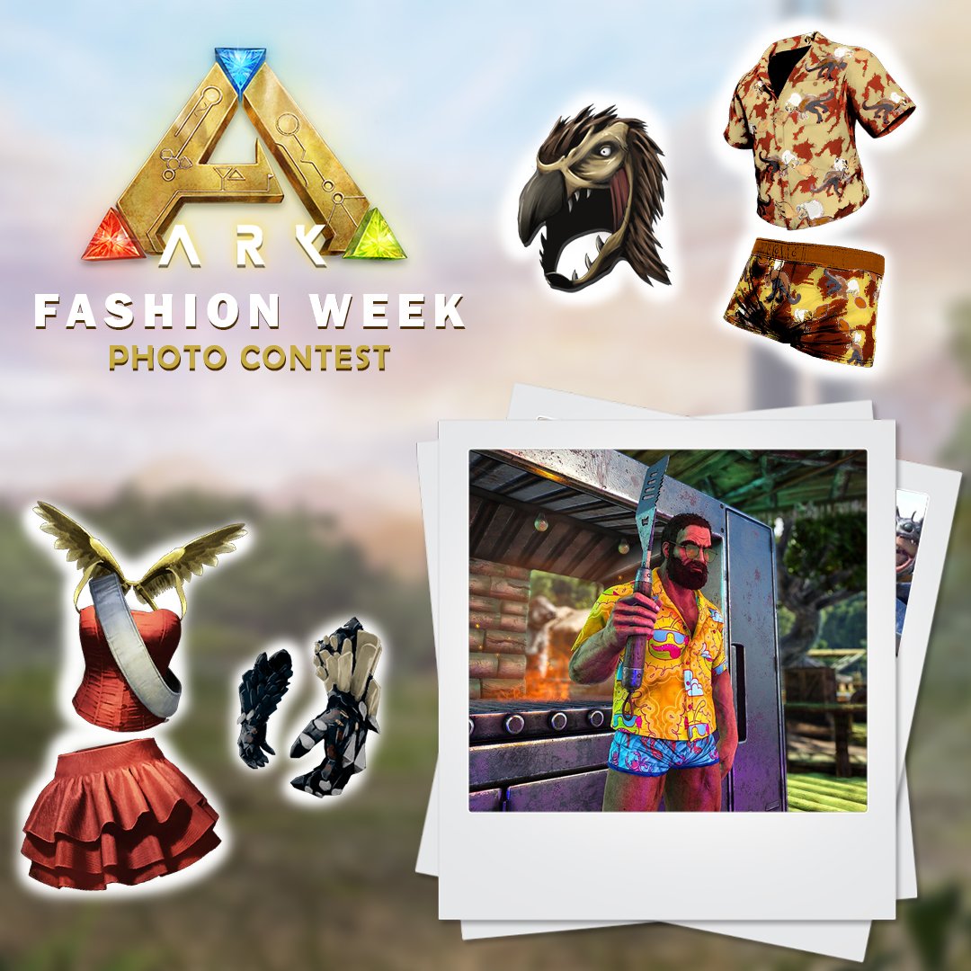 PlayARKMobile's tweet photo. 📸ARK UME Fashion Week Photo Contest📸

Serve your best survivor and/or dino look and submit a screenshot for a chance to win 5,000 keys and fashion glory.

Post your entry in the comments along with your Epic Games Username to enter! 🦖 https://t.co/FyGh2LAwBt