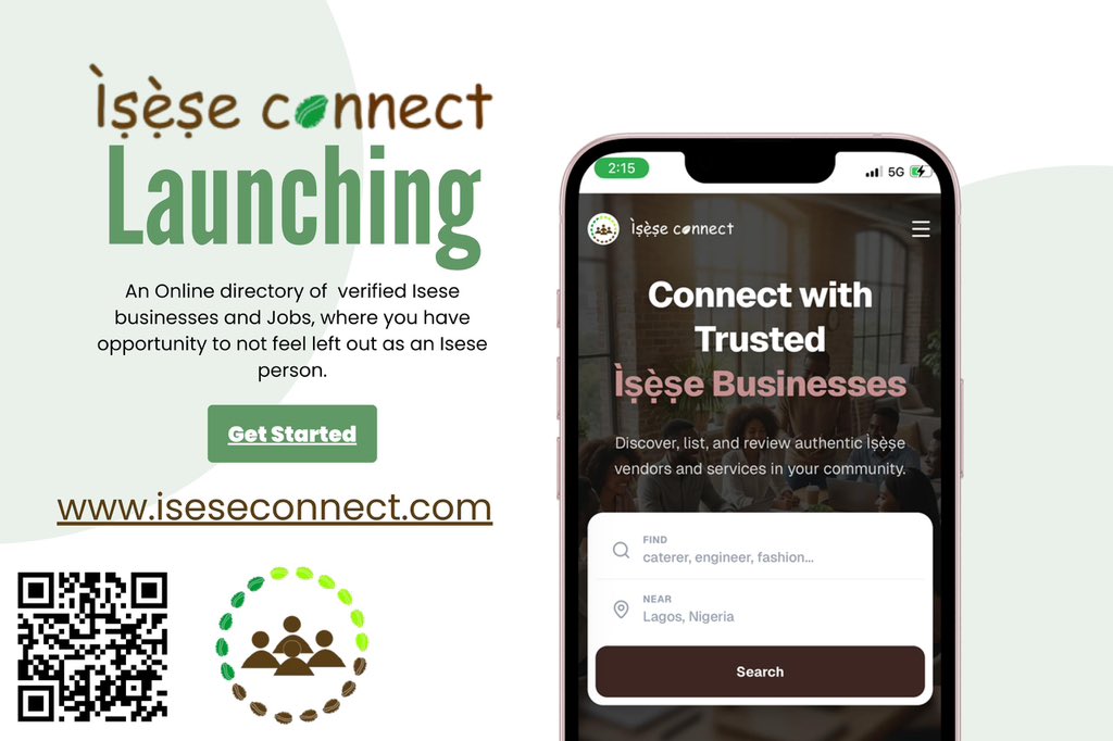 Are you an onisese who struggles to sell/buy goods online, apply or post jobs online ?

Isese Connect is a website you can explore, as a traditional person you have the opportunity to freely get what you desire there.

Visit: iseseconnect.com