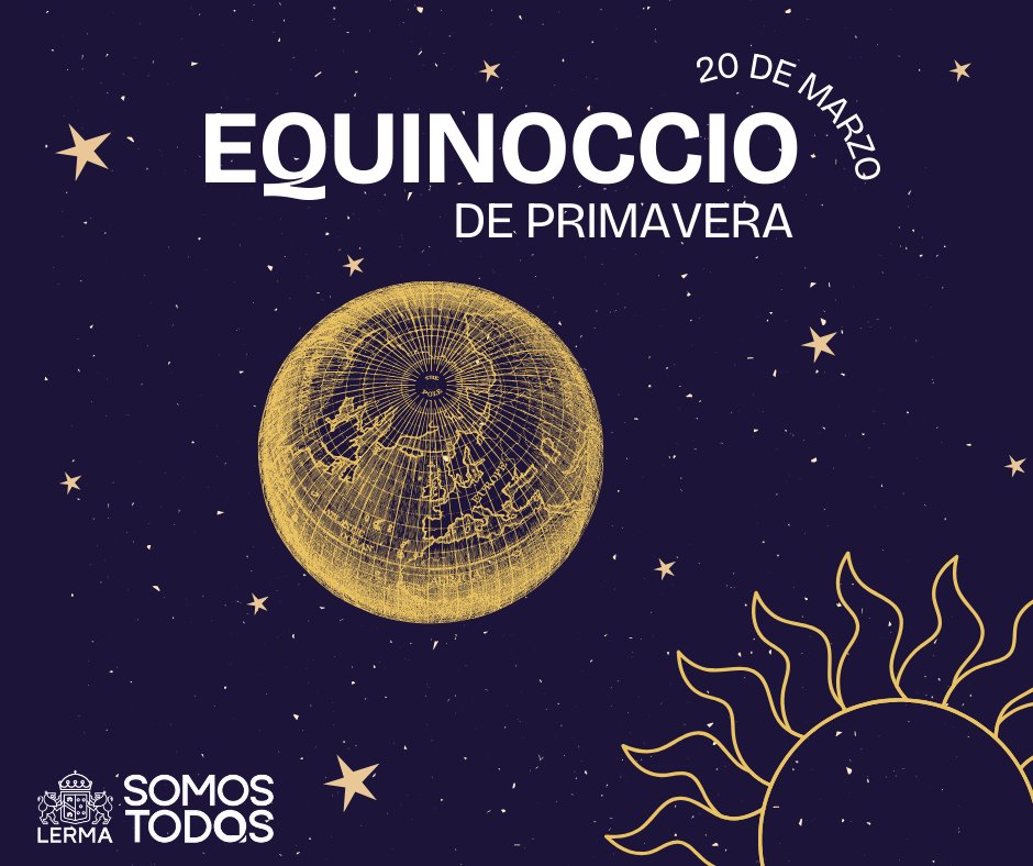 ¿Sabías que durante el equinoccio de primavera el día y la noche duran casi lo mismo en todo el mundo? 🌞🌙 Este fenómeno marca el inicio de una nueva estación llena de luz, energía y renovación.

#LermaSomosTodos
#Noticia