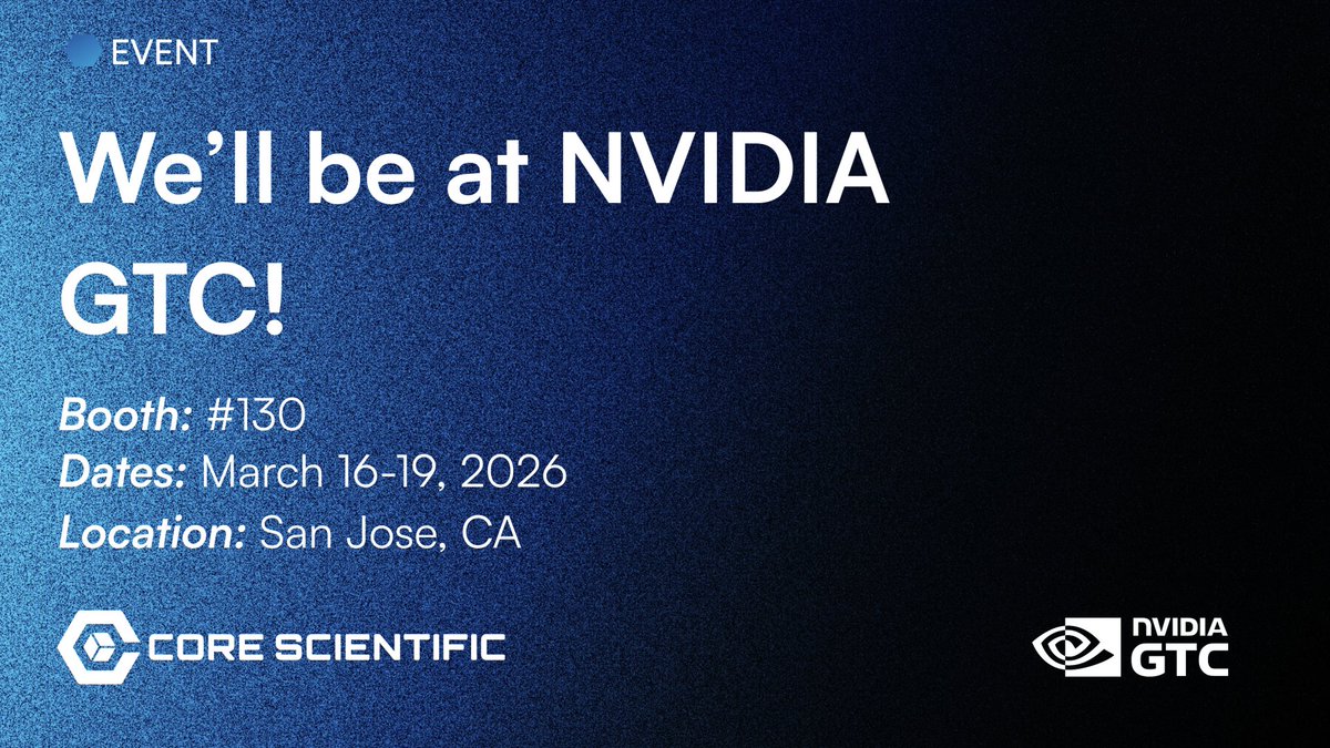 Core Scientific tweet media