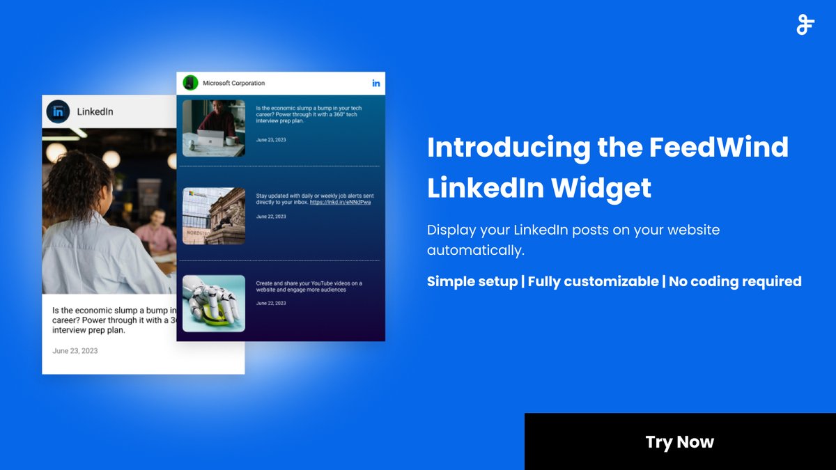 FeedWind tweet media
