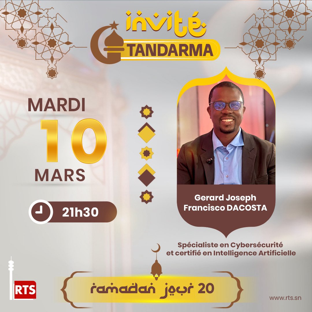DacostaGerard's tweet photo. Cher TL !!!
Rendez-vous à 21h30 sur la RTS
#rootSN https://t.co/MCh8bHpRcp