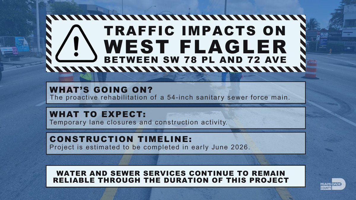 Miami-Dade Water & Sewer tweet media