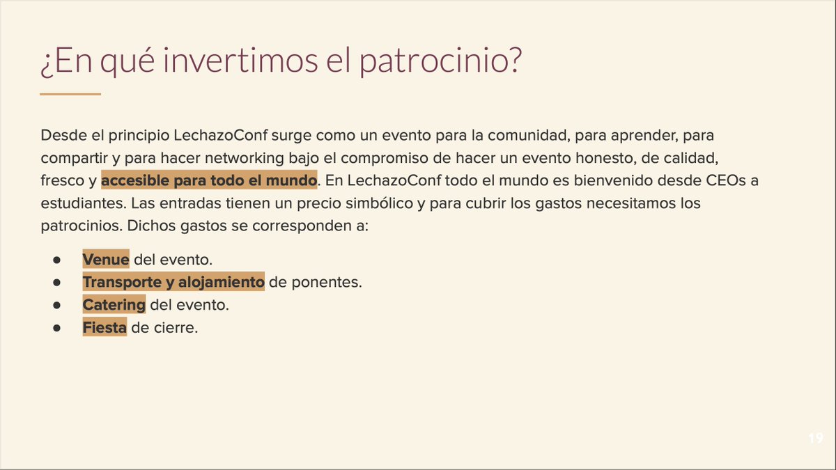 LechazoConf tweet media