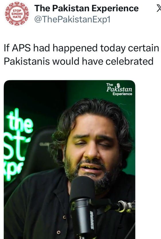 Haiderium10's tweet photo. This guy is literally a Pakistani Epstein for the nastiest things he has said under the pretext of "comedy", this podcast should be The Pakistani Epstein. He comes up with the most bizarre rhetoric that his foji-thoko feeds him. I hope one day someone drags him to court and jail. https://t.co/lPQEop68QH
