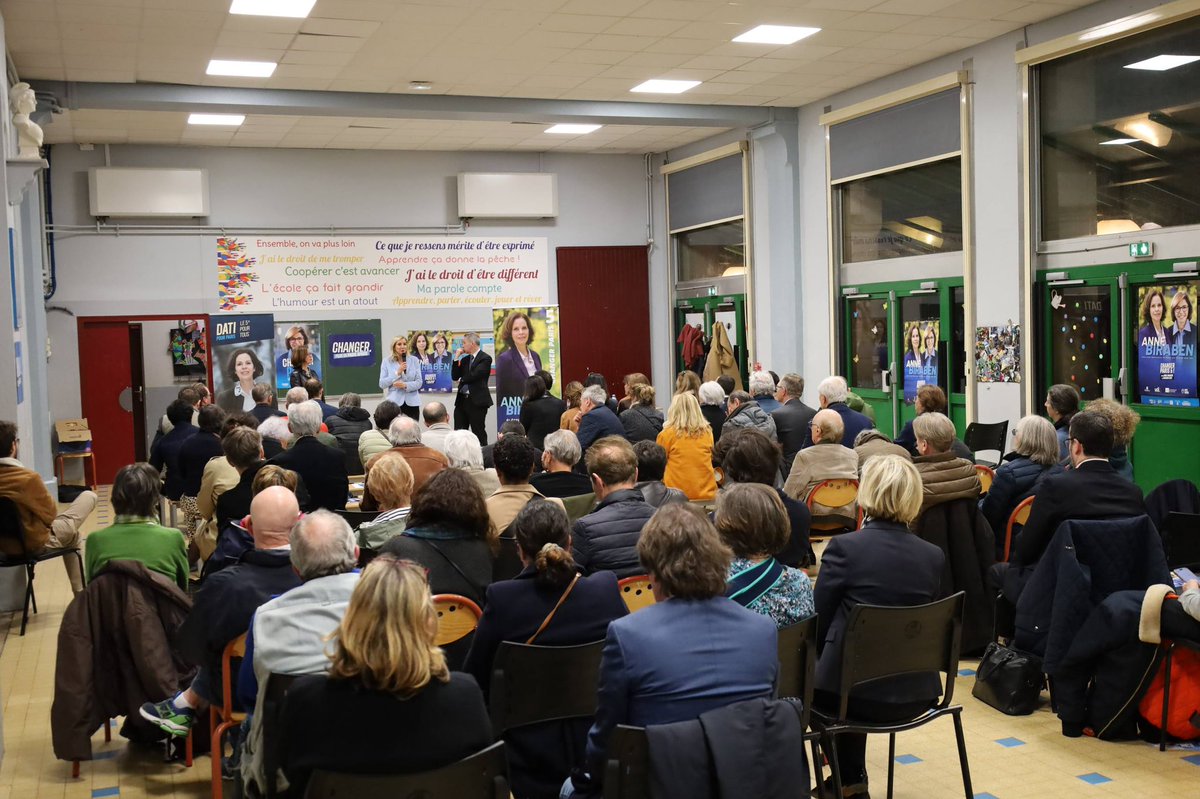 Avec <a href="/AgnesEvren/">Agnes Evren</a> et <a href="/david_alphand/">David Alphand</a> pour entourer <a href="/BirabenAnne/">Anne Biraben</a>, notre candidate dans le 5e arrondissement de #Paris.

Partout, vous nous exprimez la même envie d’alternance. Une seule candidate peut l’incarner : <a href="/datirachida/">Rachida Dati ن</a>.

#Paris5 <a href="/PourDati2026/">Dati 2026</a>