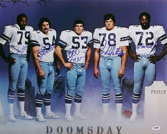 KalshiFB's tweet photo. The Dallas Cowboys’ “Doomsday Defense” anchored the team’s dynasty in the late 1960s and 1970s, helping win Super Bowls VI and XII and reach three others. 

The unit became legendary for its dominance, with players like Chuck Howley, Harvey Martin, and Randy White earning Super Bowl MVP honors.