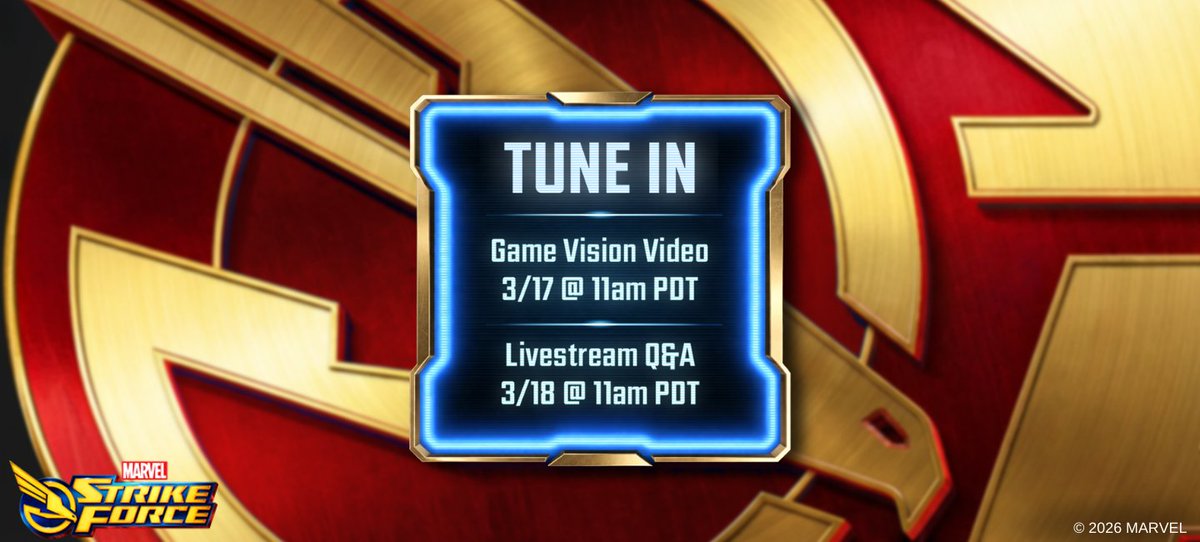 MARVEL Strike Force tweet media