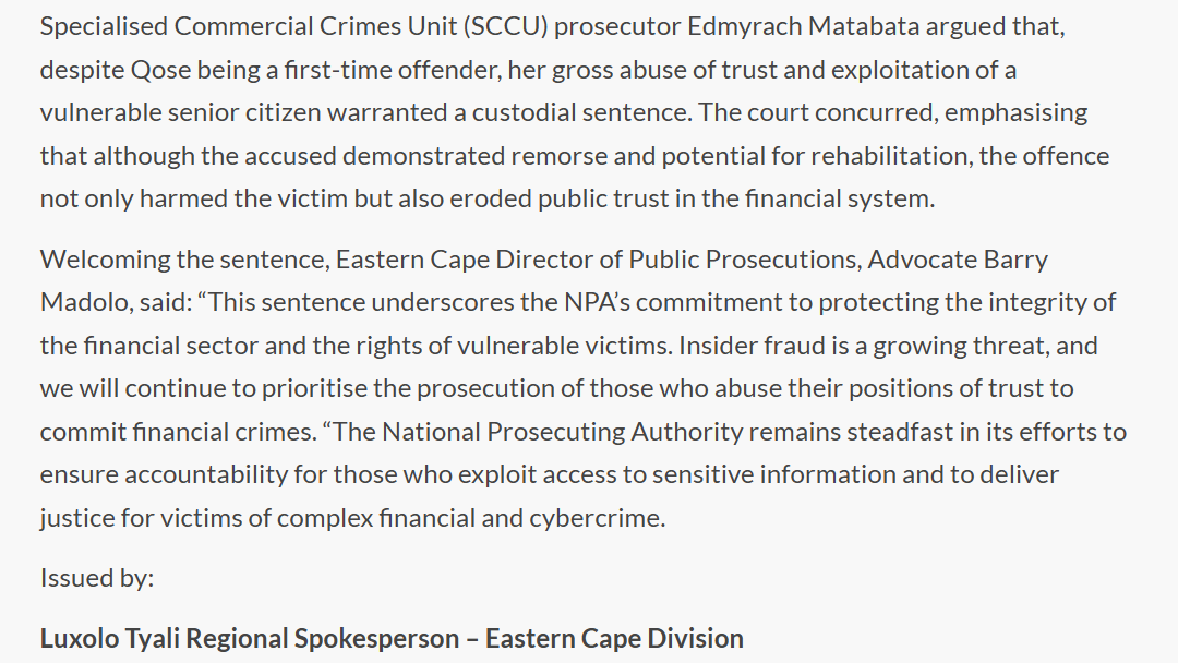 For those of you who are doubting that the theft of funds are by scammers and social engineering. The scammers and all are actually the banks employees who all are au fait with these hacking and phishing and then some of you want to claim maybe the people clicked on some  link