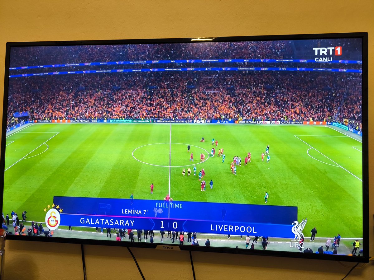 EFSANE BİR MAÇ OLDU. MÜKEMMELSİN GALATASARAY.
#galatasaray