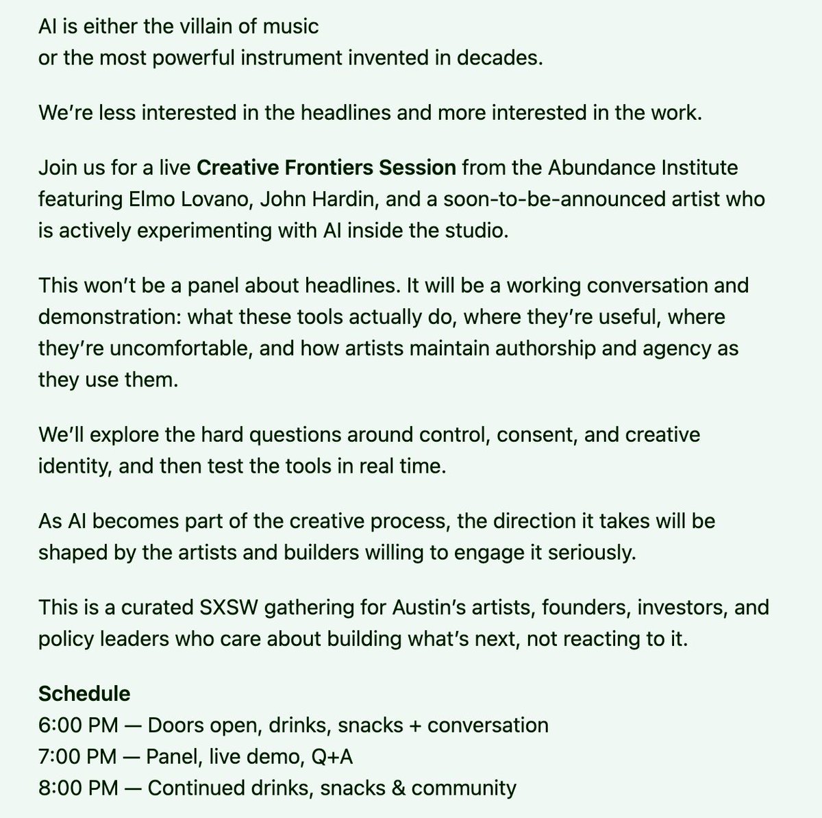 Abundance Institute tweet media