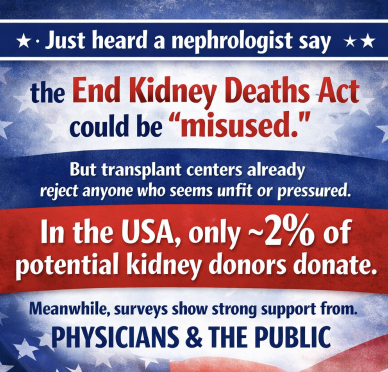 End Kidney Deaths Act tweet media