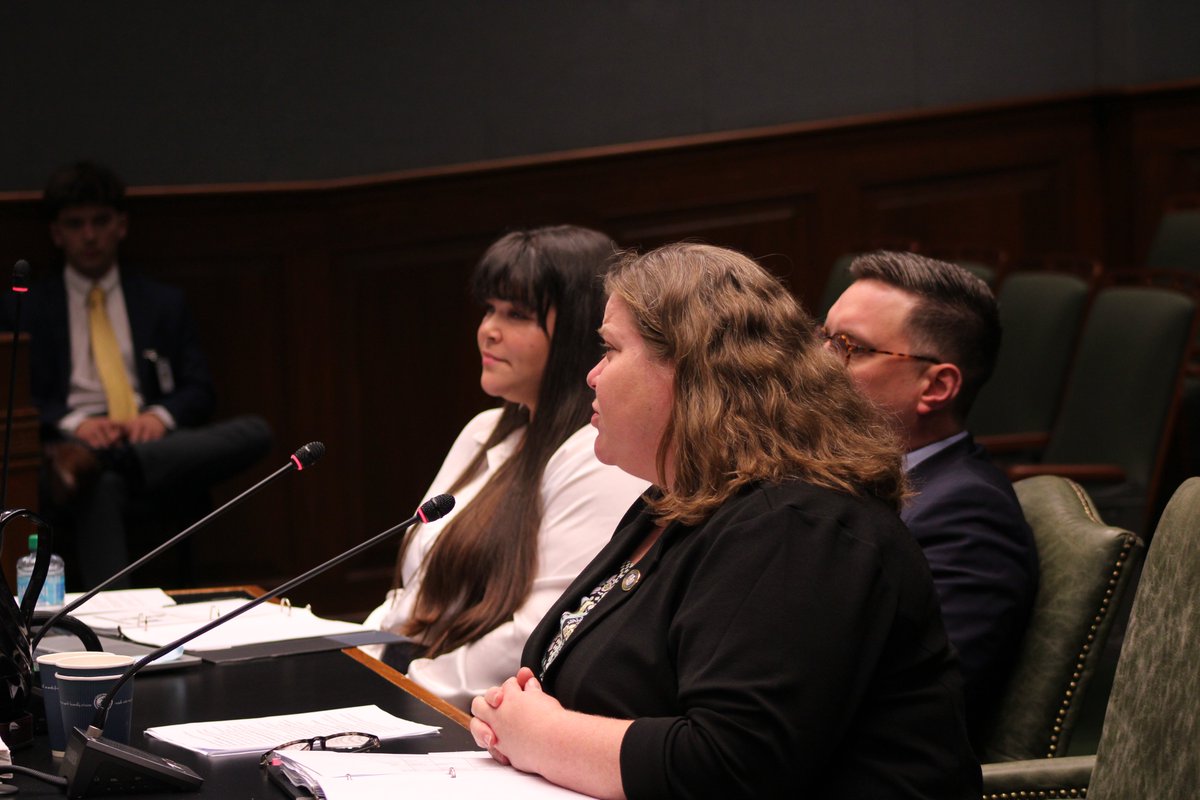 LDWF's tweet image. It’s session time in #Louisiana. Today, Secretary Tyler Bosworth &amp;amp; Undersecretary Cara Tyler met with Senate Finance &amp;amp; the House Committee on Appropriations to present on our budget &amp;amp; share how we are working to expand access and opportunity for sportsmen across the state!