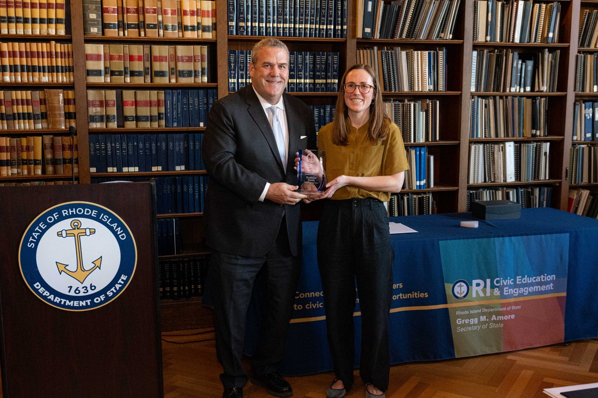 RI Department of State | Secretary Gregg M. Amore tweet media