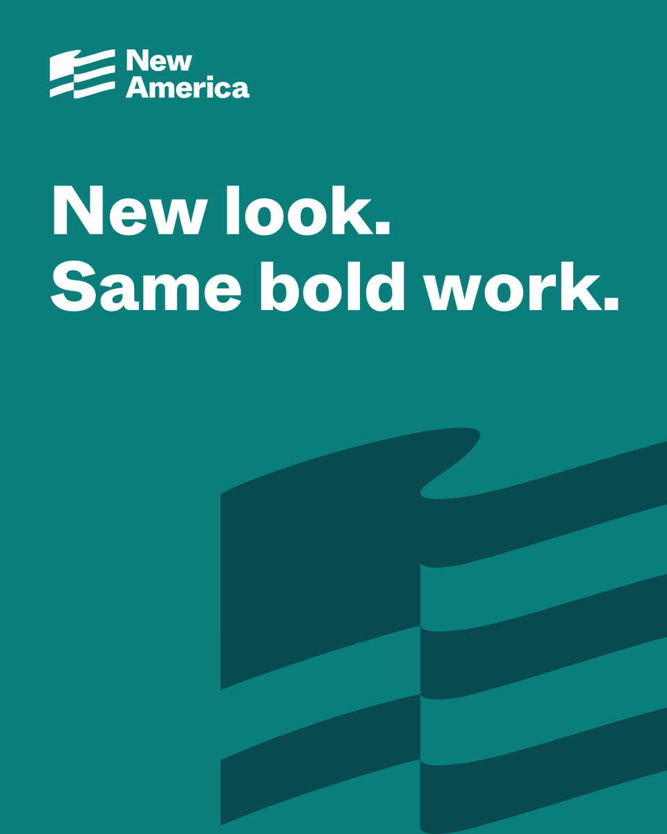 Open Tech Institute at New America tweet media