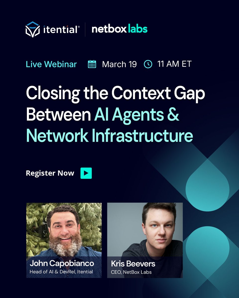 Itential tweet media