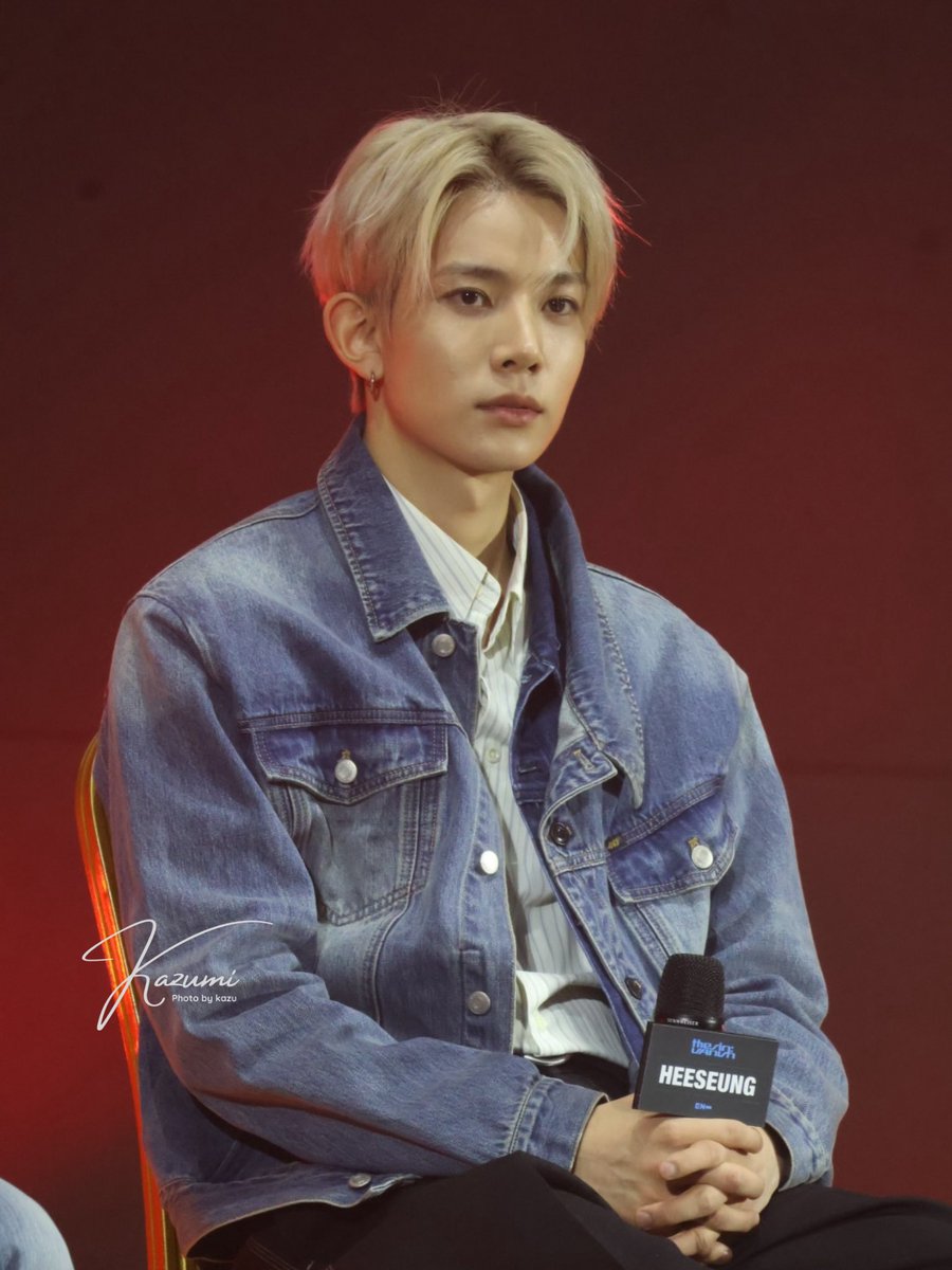 ハァ〜眠れない😮‍💨
今年1月🇰🇷 VAMPIRE IS COMING🧛
これが私の生ヒスン、最後なるなんて全く
想像してなかった😭😭😭😭😭😭😭
初めてミーグリでハイタッチしたのはヒスンで
その時の笑顔は今でも鮮明に覚えてる🥺🥺
#ENHYPEN #HEESEUNG #희승 #ヒスン