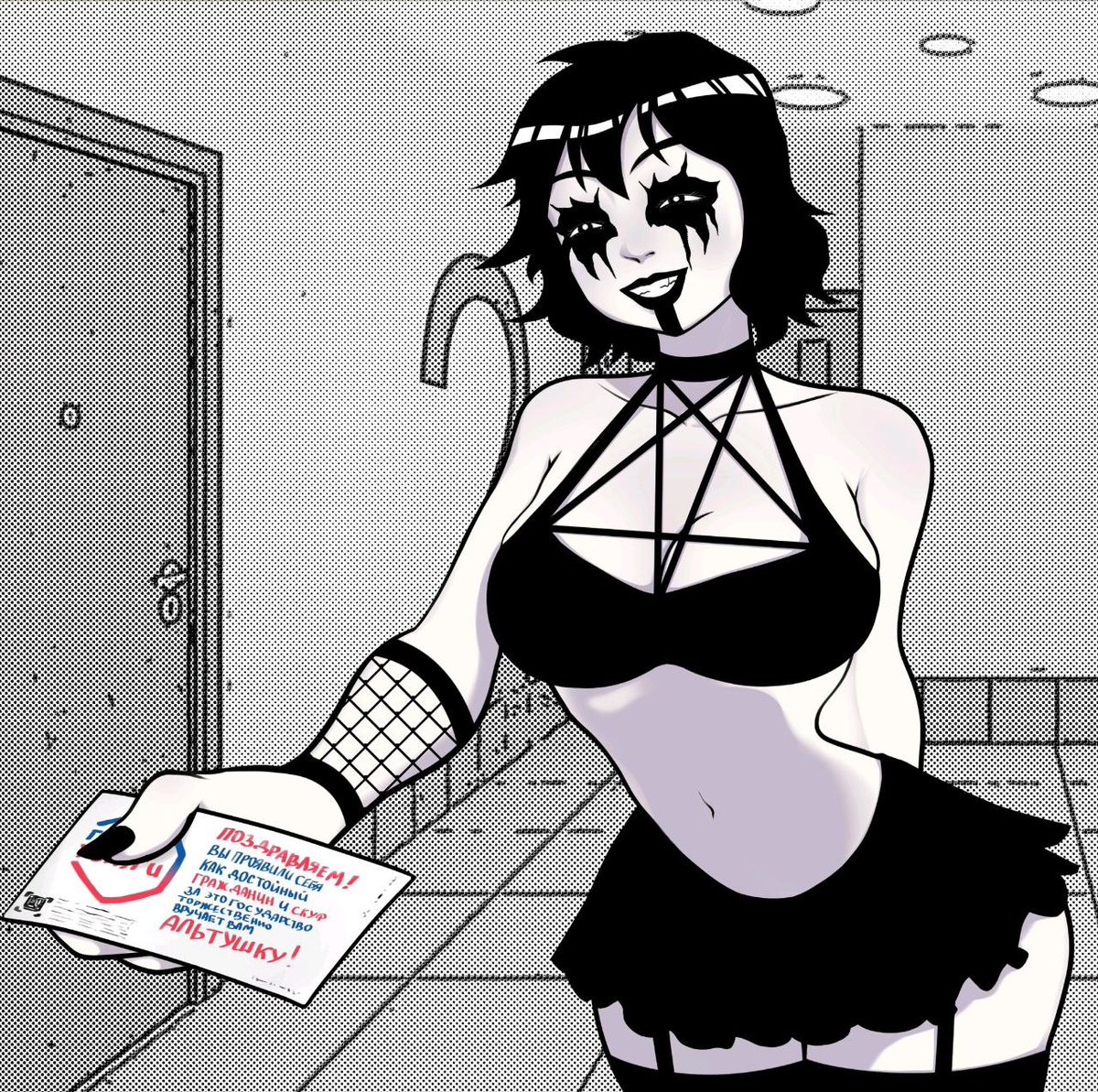 >state mandated goth gf
так, а кто у кого спиздил мем про альтушку с Госуслуг? 
У нас, вроде, ещё в 2023 он был