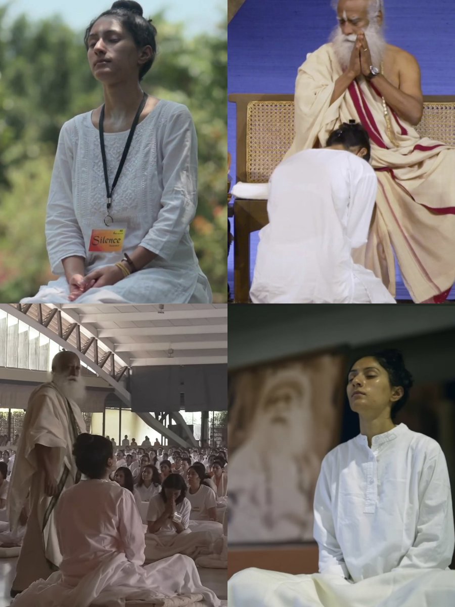 A meeting with #Sadhguru ignited a journey into the depths of #silence, revealing a dimension beyond the limitations of body, mind, and emotions. Witness her extraordinary transformation and discover the potential for stillness, clarity, and boundless expansion that lies within.