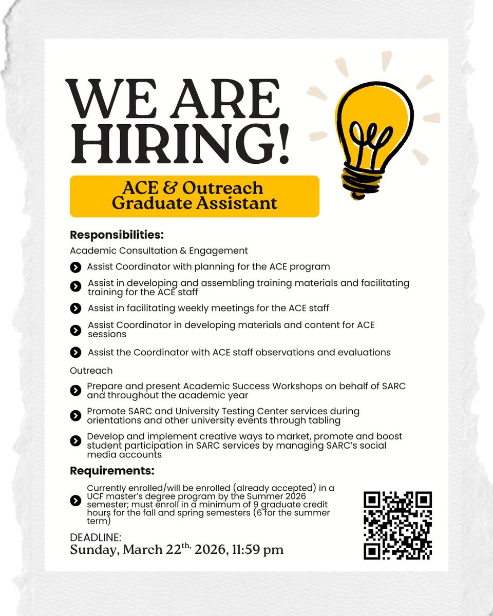 UCF SARC tweet media