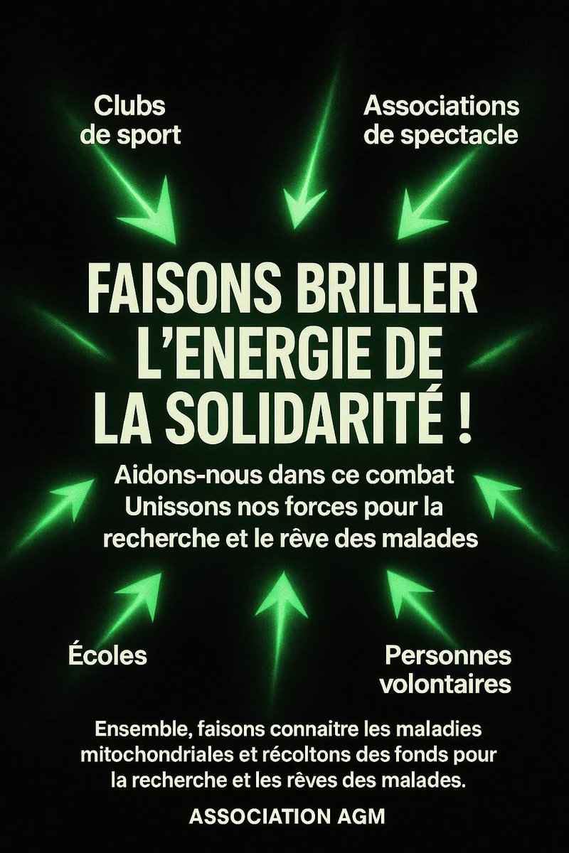 AGM : Association Guerrier Mitochondrial tweet media