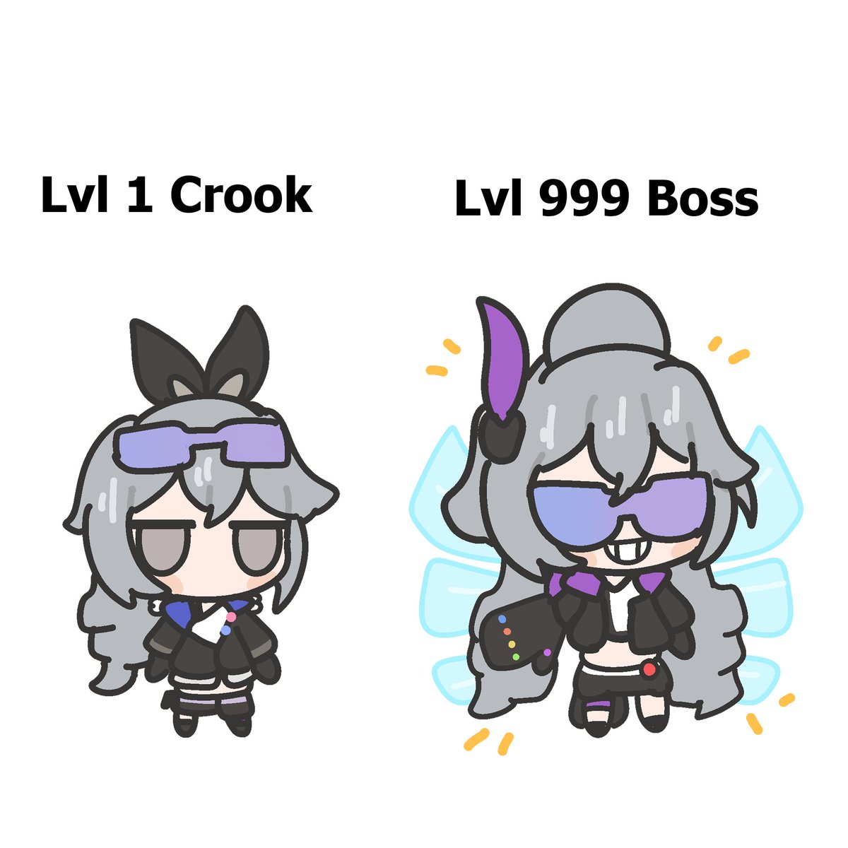 B )
#hsrcreators #honkaistarrail #silverwolf