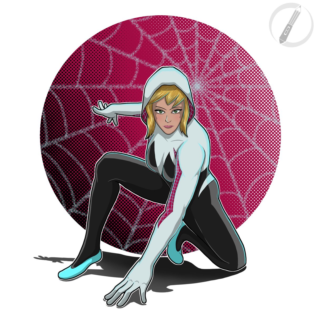 grdilicious's tweet photo. Here's Spider-Gwen as my entry for the #DTPIYSMAR26 art challenge by @theposearchives and @tonycartoonish.
My socials: https://t.co/dBTXkxdHfp
#digitaldrawing #artchallenge #dtpiys #spidergwen #marvel #grdilicious #grdi https://t.co/R4F2kxxza2