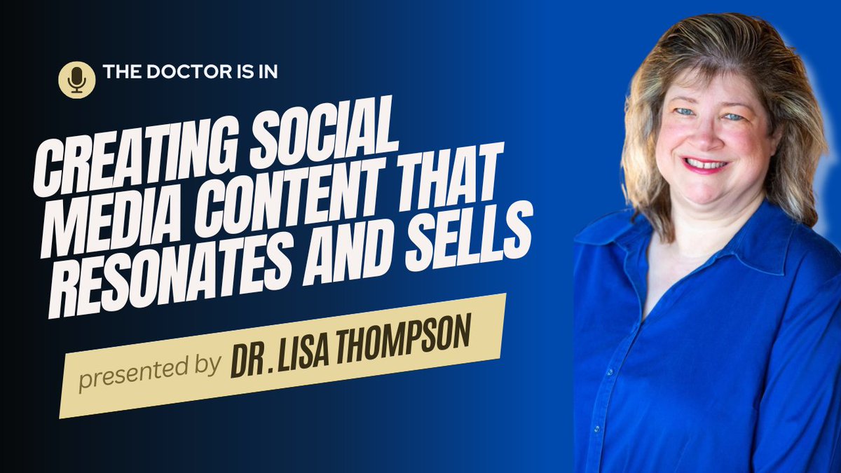 DrLisaThompson's tweet image. Learn why focusing on one social media platform at a time can help you build stronger connections and drive results. 

Catch this episode of The Doctor is In: youtube.com/watch?
v=WhhcNx21FbU 

#Entrepreneurship #SocialMediaTips