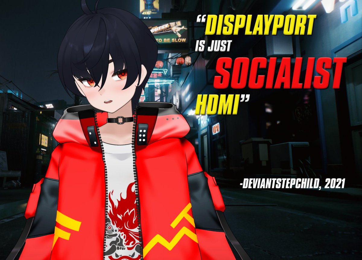deviant stepchild | cyberpunk vtuber tweet media