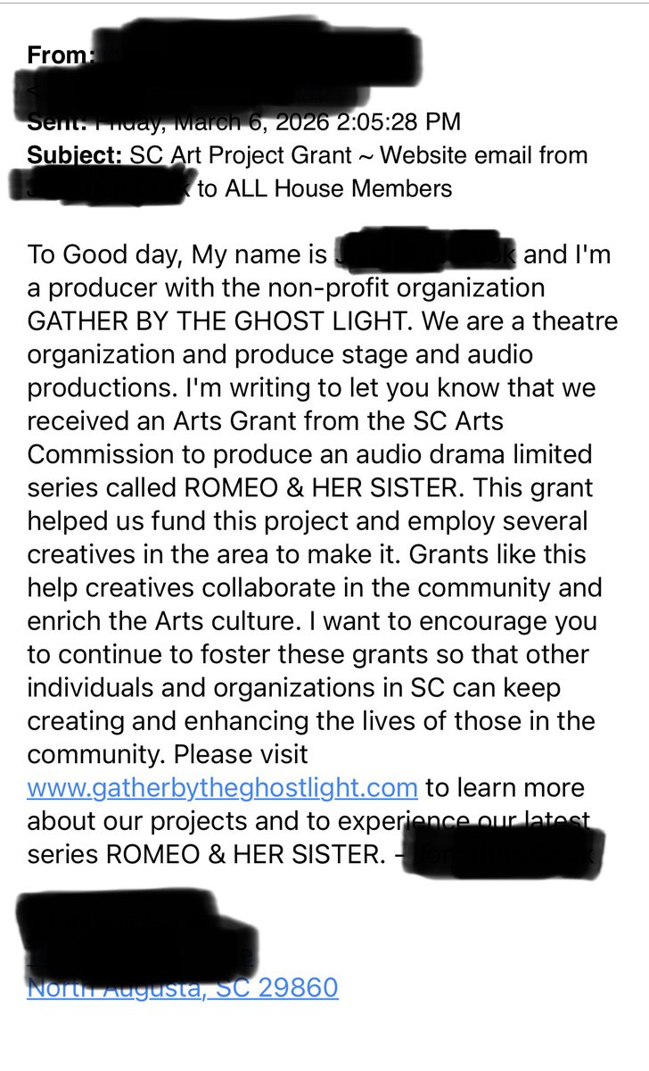 South Carolina Freedom Caucus tweet media