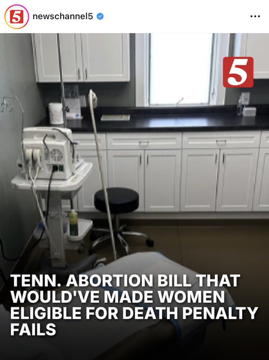 UPDATE: The <a href="/JodyBarrett4TN/">Jody Barrett For Tennessee</a> &amp; Mark Pody abortion death penalty bill FAILED in the house