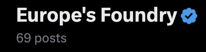 Europe's Foundry tweet media